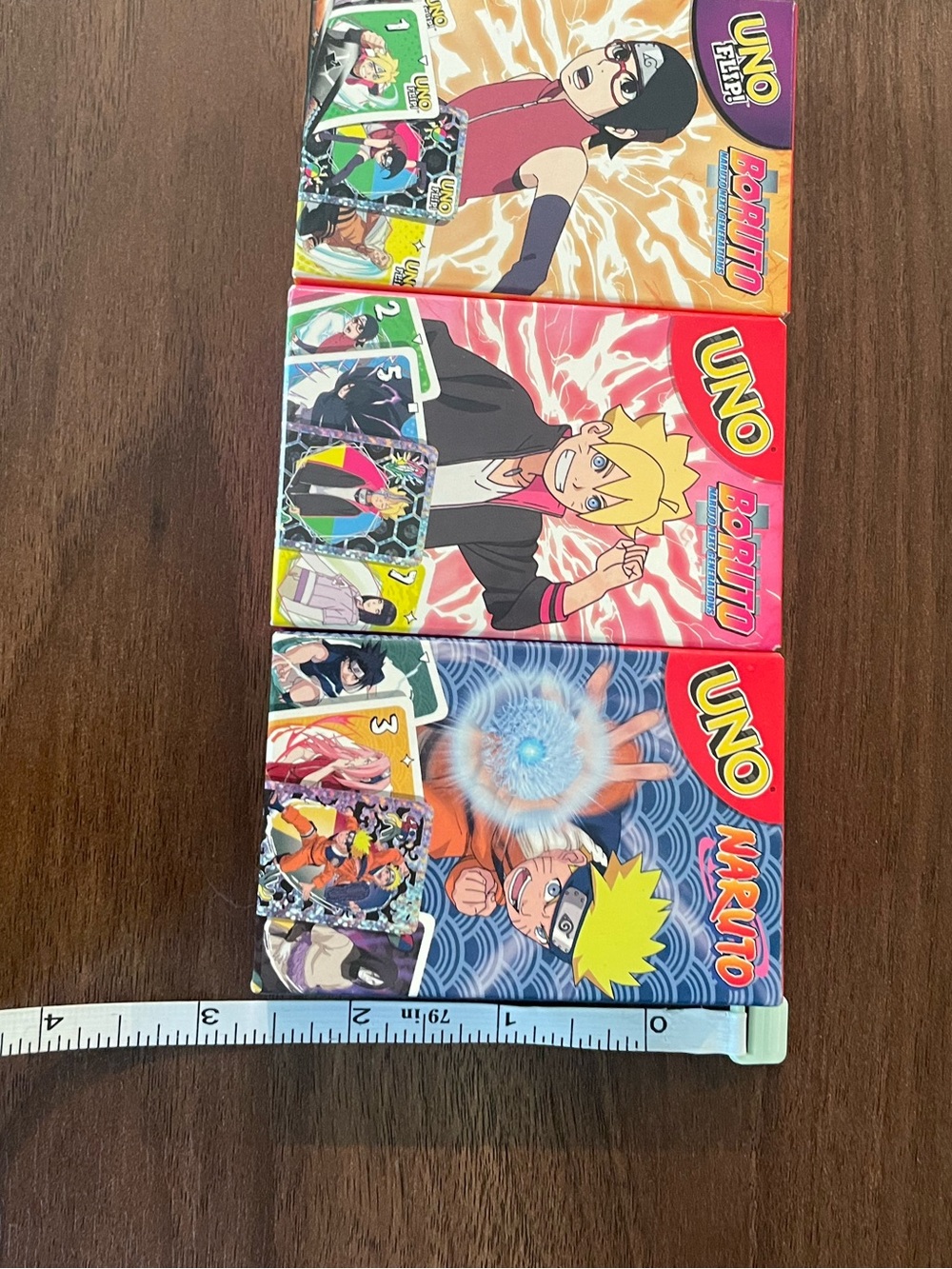 Naruto & Boruto Character Card Game - Red/Blue/Pink Pack